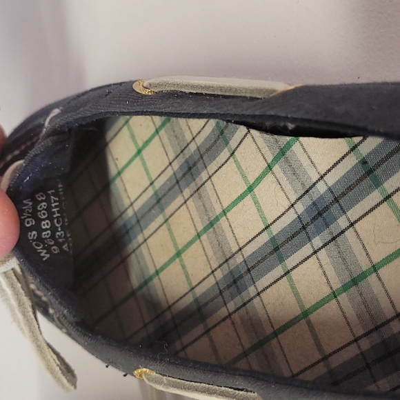 Navy Sperry Top Siders - Picture 5 of 6